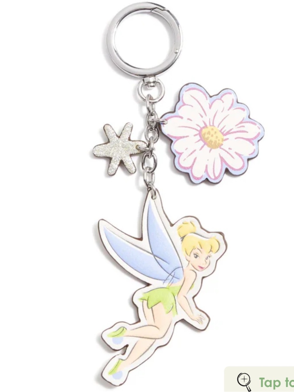 Vera Bradley Disney Tinkerbell bag charm NWT